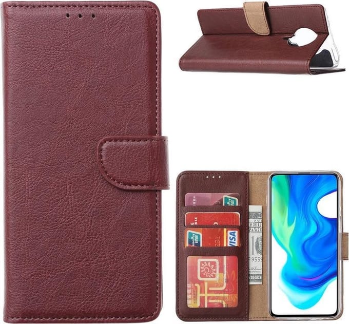 Xiaomi Poco F2 Pro / Redmi K30 Pro - Bookcase Wijnrood - portemonee hoesje