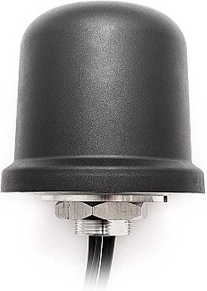 Satson / 2J antenna 2J7186BGFa 2× 5GNR MIMO, 2× 2.4/5.0 GHz ISM MIMO and GNSS Screw Mount