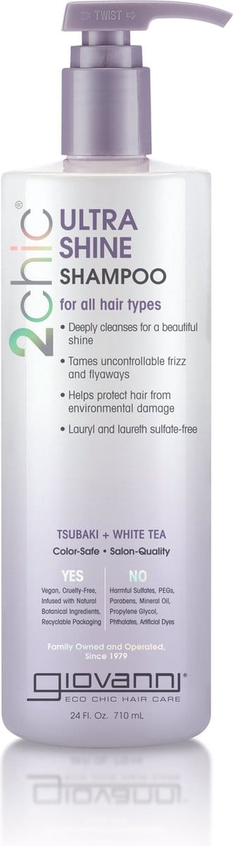 Giovanni Cosmetics - 2chic - Ultra-Shine Shampoo with Tsubaki & White Tea - 710 ml