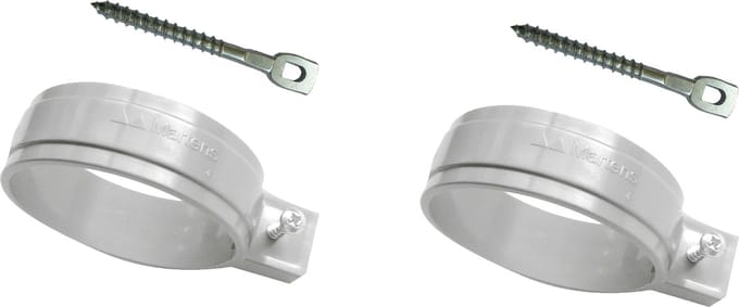Martens Pvc Ophangbeugel Met Draadpen M6 Ø70mm 2st
