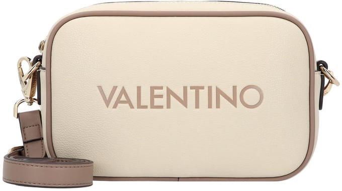 Valentino Bags Wilk - Schoudertas 21.5 cm (ecru/taupe)