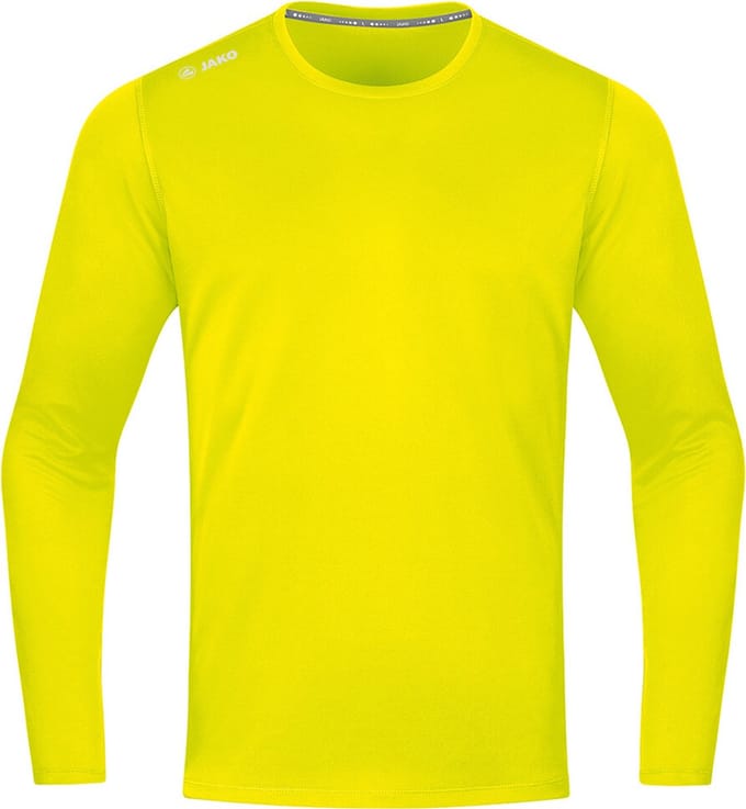 Jako - Shirt Run 2.0 - Gele Longsleeve Kids-140