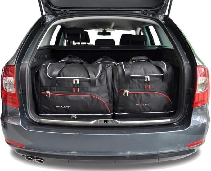 Kjust Autotassen Op Maat Skoda Superb Combi (2010-2015) 5-delig