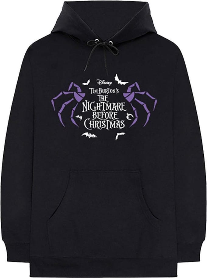 Disney The Nightmare Before Christmas - Moonlight Hoodie/trui - S - Zwart