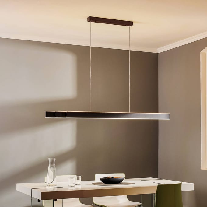 LED hanglamp PURE Lume, grafiet, CCT