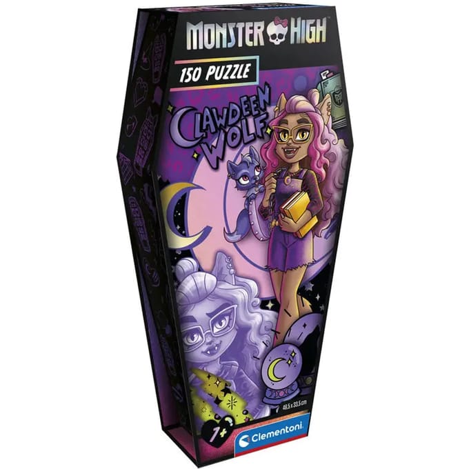 Clementoni - Puzzel - 150 Stukjes - Monster High Coffin Pack - Voor Kinderen Vanaf 7 Jaar