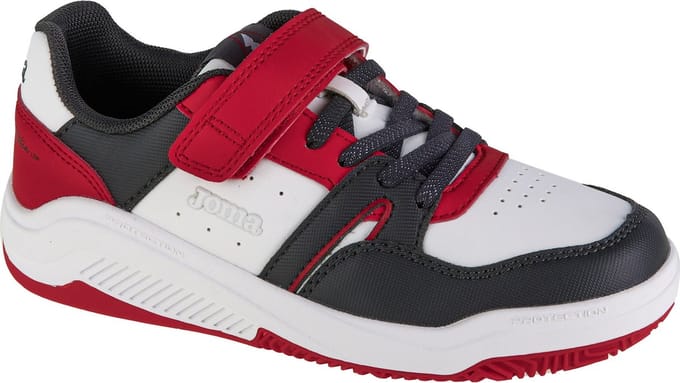 Joma Platea Low Jr 24 JPLAS, voor een jongen, Wit, Sneakers, maat: 33