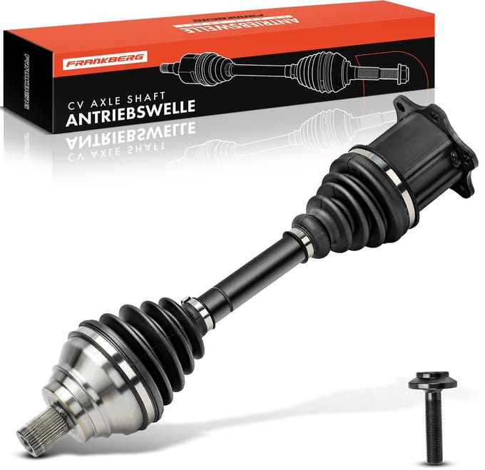Frankberg 1x aandrijfas vooras links voor VW Golf VII BA5 Audi