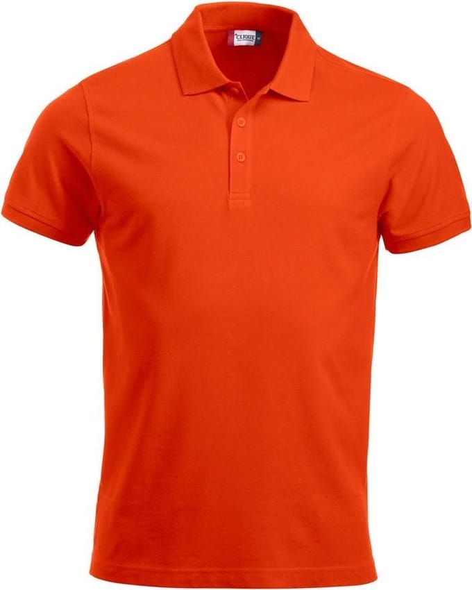 Clique Classic Lincoln S/S 028244 - Diep-oranje - M