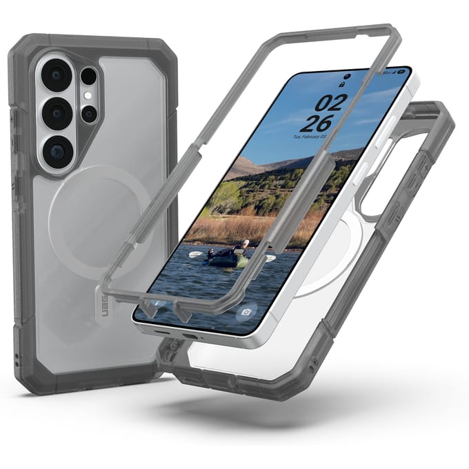 Urban Armor Gear Trooper Case Samsung Galaxy S26 Ultra Grijs MagSafe compatible, Met magneetmodule