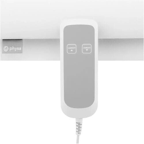 physa Massagetafel - elektrisch - 100 W - 200 kg - Wit 10040398