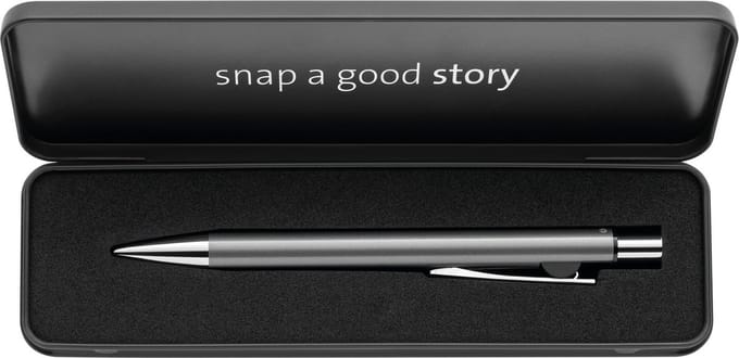 Pelikan balpen Snap Metallic K10 Platinum metal case