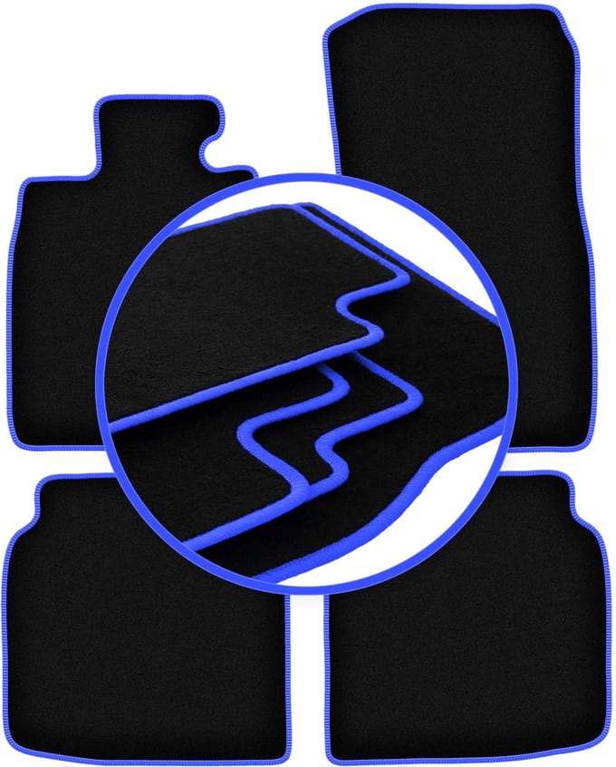 CARLUX-BLUE automatten voor: BMW 7 F02 sedan (2008-2015)