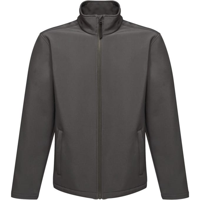Regatta Reid Mens Softshell Windbestendig Waterafstotend Jasje (Afdichting Grijs)
