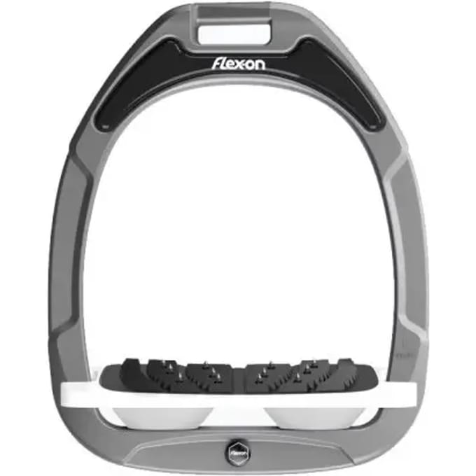Ultra Grip Aluminium/Grijs/Wit Inclinatie Stirrup Flex-On Green Composite