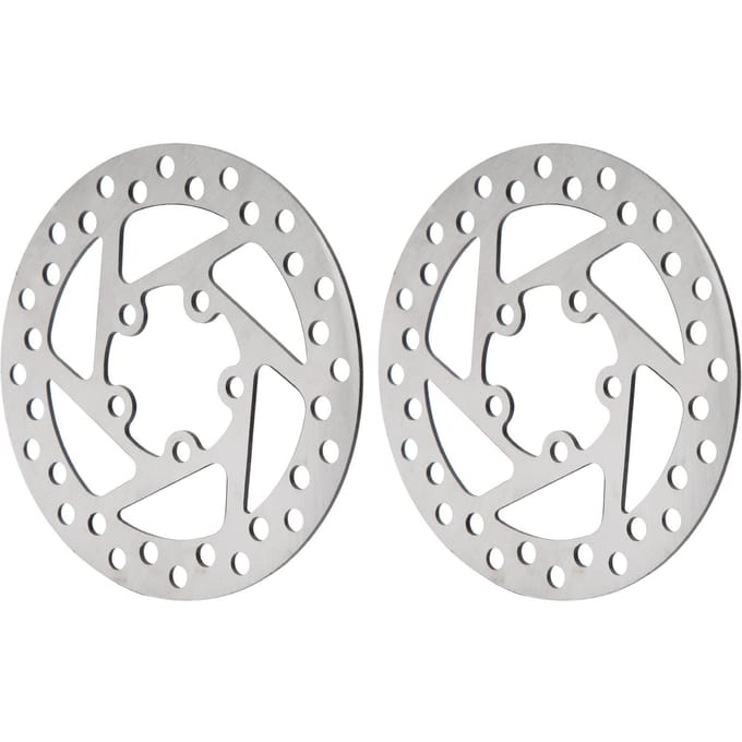 2 stuks 120MM Schijfremmen Schijfconversie Accessoires voor XIAOMI PRO Elektrische Scooter white