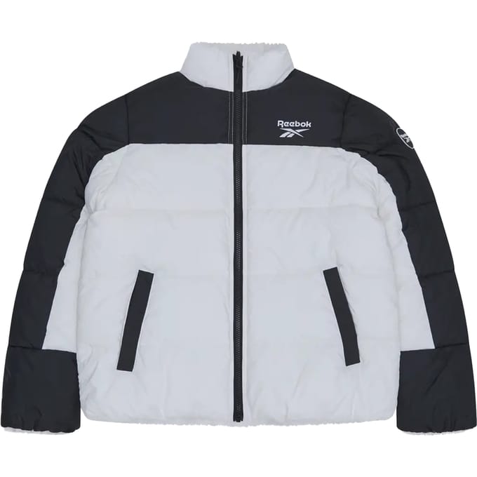 Reebok Dames Omkeerbare Pufferjas (Wit)
