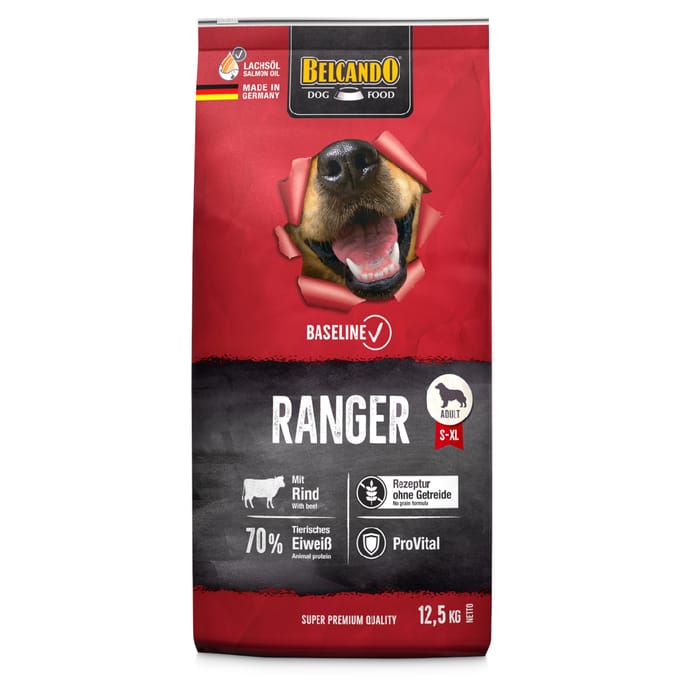 12,5kg Belcando Baseline Ranger droog hondenvoer