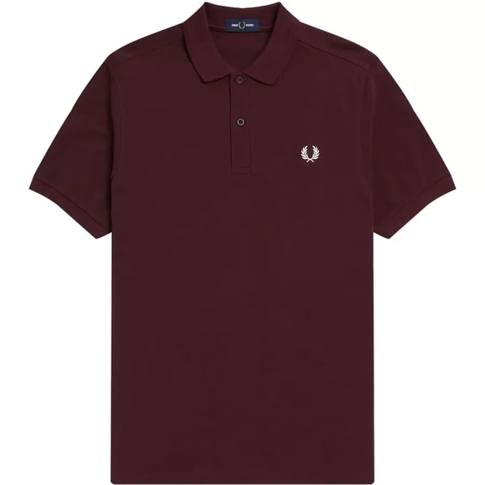 Fred Perry - Bordeaux Polo - Slim-fit - Heren Poloshirt Maat S