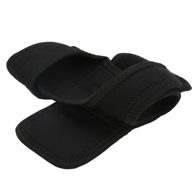 Gants de plongée durables et résistants, avec crochet et boucle rétractables, pour lampe de poche et poignet black