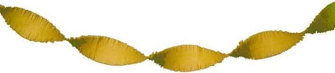 Haza Original Feestslinger Crêpepapier 6 M Goud