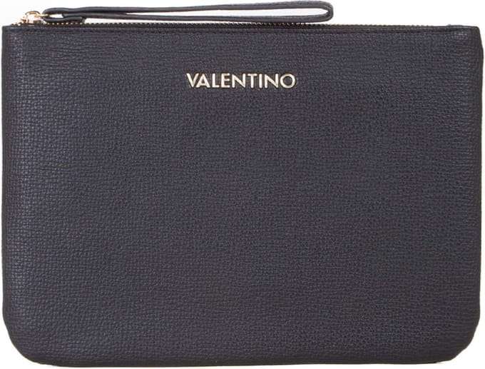 VALENTINO Toilettas Stereo Re Soft Cosmetic Case Nero Zwart