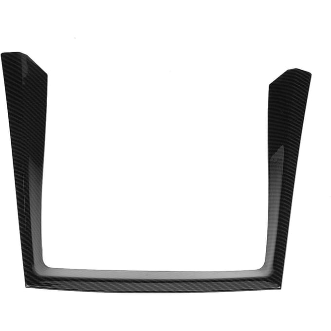Auto Koolstofvezel Stijl Waterbekerhouder Afdekking Sierlijst voor BMW X5 E70 20082013 black