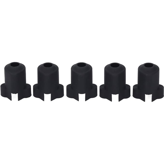 5 Stuks 3D Printer Hotend Siliconen Sok Zwart Hittebestendig Thermische Isolatie Anti black