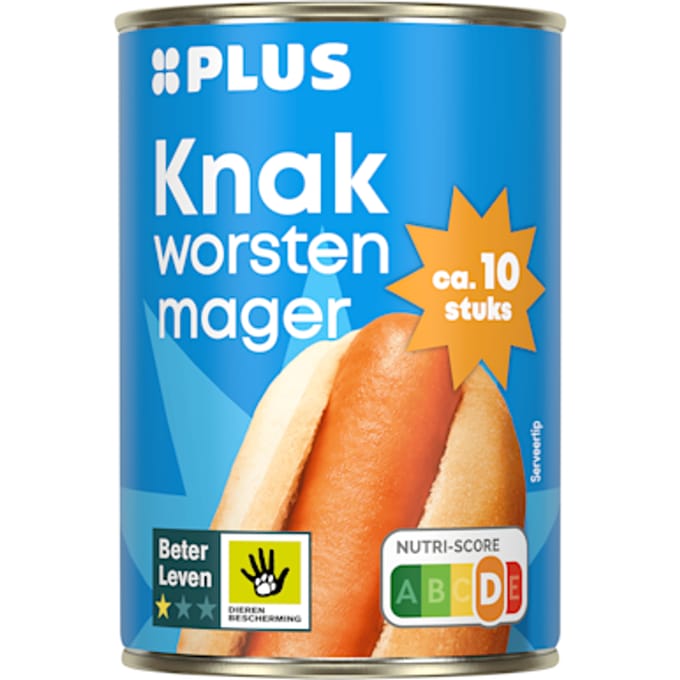 Knakworsten mager