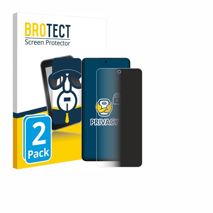 BROTECT - privacy screenprotector voor Oppo K13 Turbo Pro - Folie Beschermfolie Blauwlichtfilter 2 Stuks