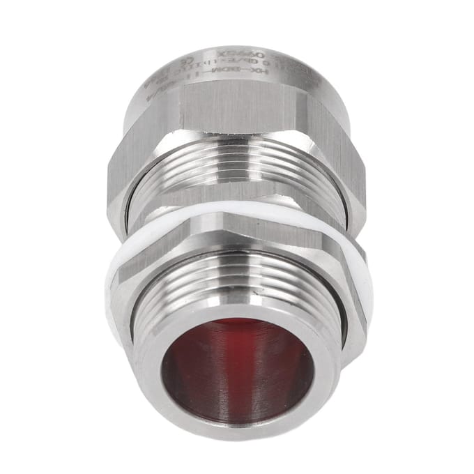 Kabelwartel 304 RVS Explosieveilig G34 Waterdicht Dubbele Afdichting Kabelconnector voor