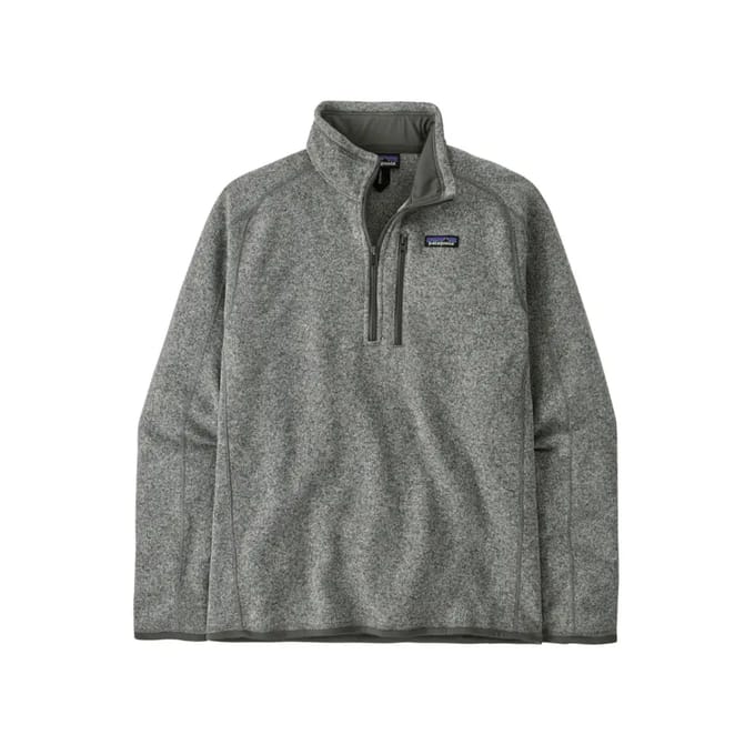 Patagonia Better 1/4 Zip Hoodie grijs