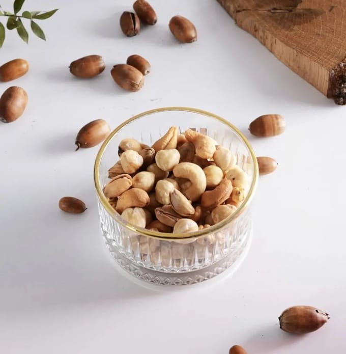 Pasabahce – snackkom – Elysia 530038 – gouden rand – goud – set 4 stuks 235cc Ø9cm