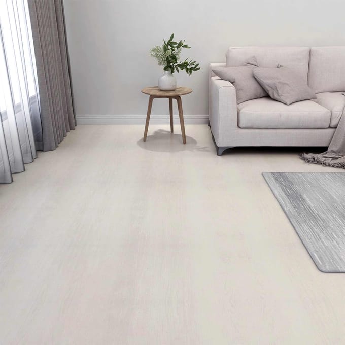 vidaXL - Vloerplanken - Licht - Beige - 5,11 - m² - 55 - st - PVC