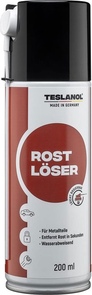 Teslanol Roestoplossende kruipolie - Universeel toepasbaar - Spuitbus 200ml