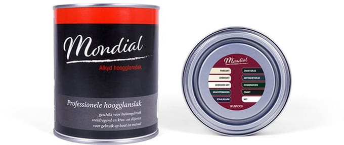 Mondial Hoogglans Ral3005 Wijnrood (Alkyd)