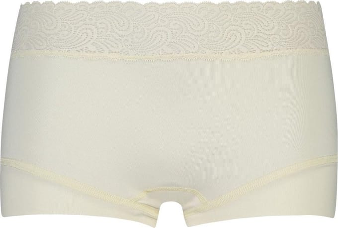 RJ Pure Color Dames Short Kant Ivoor M
