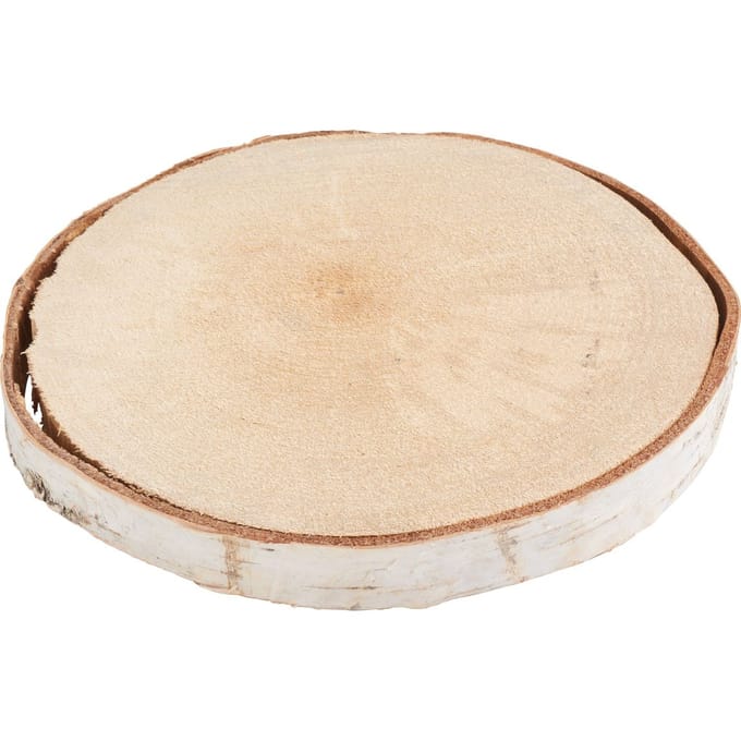 Berkenschijf "Natuur" - Ø 17-22 cm