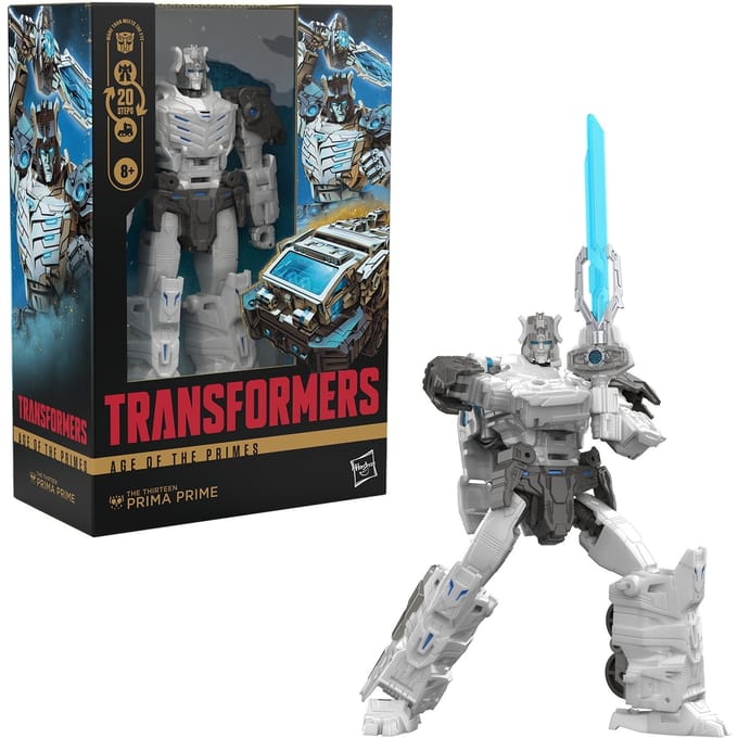 Hasbro Transformers Age of the Primes Voyager Class Action Figure The Thirteen Prima Prime 18 cm Action Figuur
