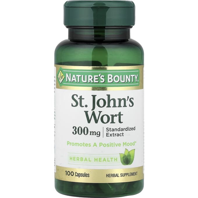 Nature's Bounty, St. Sint-Janskruid, 300 mg, 100 tabletten