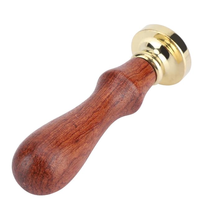 1 stuk retro houten zegellakstokjes, klassieke zegelstempel voor huwelijksuitnodigingskaarten(009)