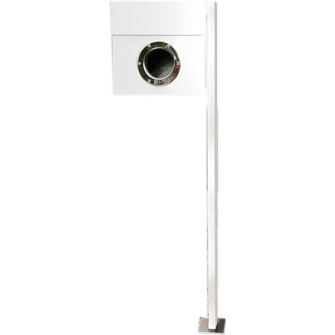 Radius - Letterman staande brievenbus 1 - wit