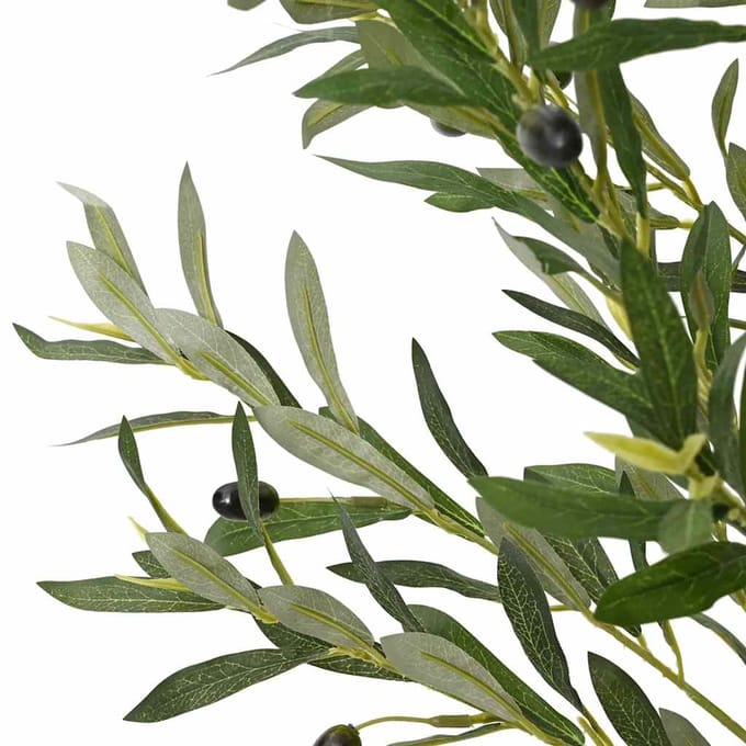 vidaXL - Kunstolijfboom - 700 - blaadjes - 165 - cm - groen