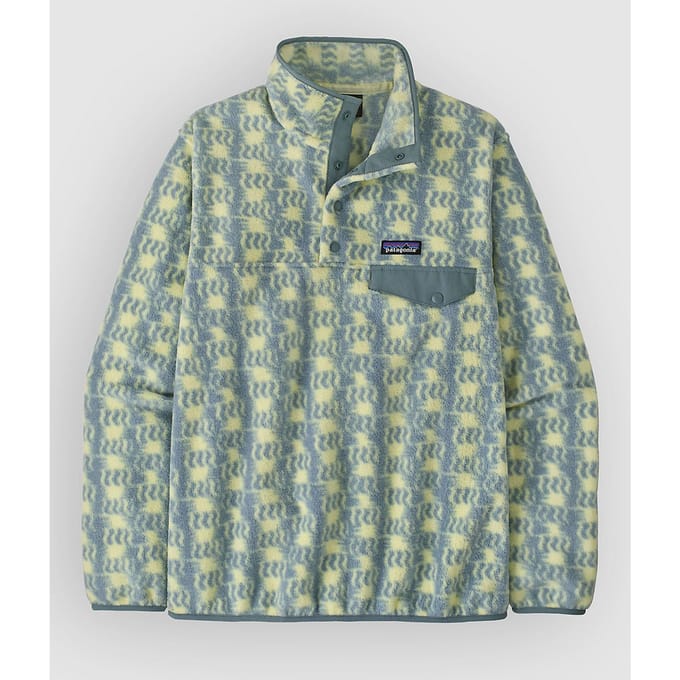 Patagonia LW Synch Snap-T Half-Zip Fleece Trui blauw