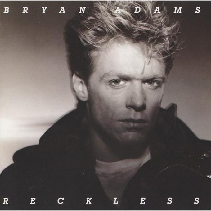 CD BRYAN ADAMS  Reckless CD5013DIDX140 AM Records US Rock Gebruikt gray
