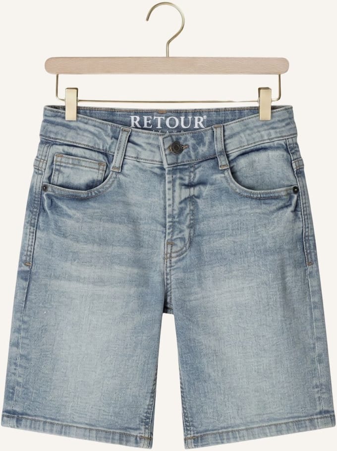 Retour Quin Jeans Jongens - Broek - Lichtblauw - Maat 128