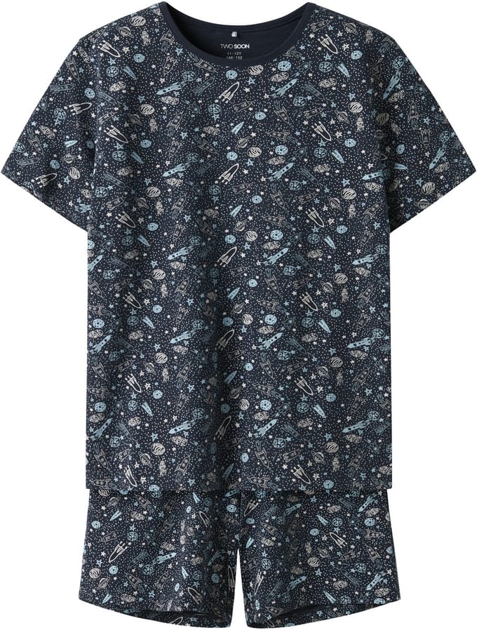 NAME IT - TKMPYJAMAS SS AOP NOOS - Jongens - Pyjamas