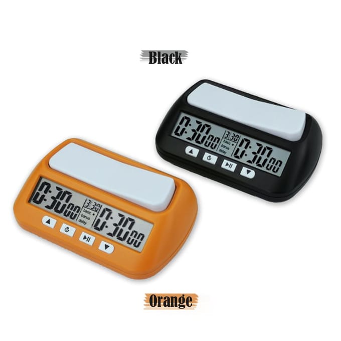 3-in-1 multifunctionele draagbare professionele schaakklok Digitale schaaktimer Speltimer TP813-2 gray