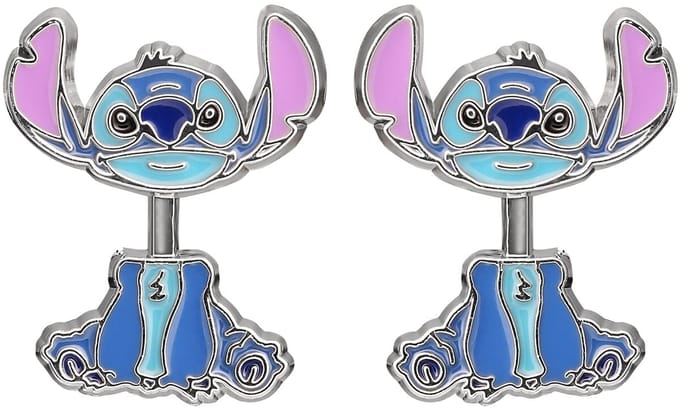 Lilo & Stitch Stitch Unisex Ear Stud - zilverkleurig - Standard