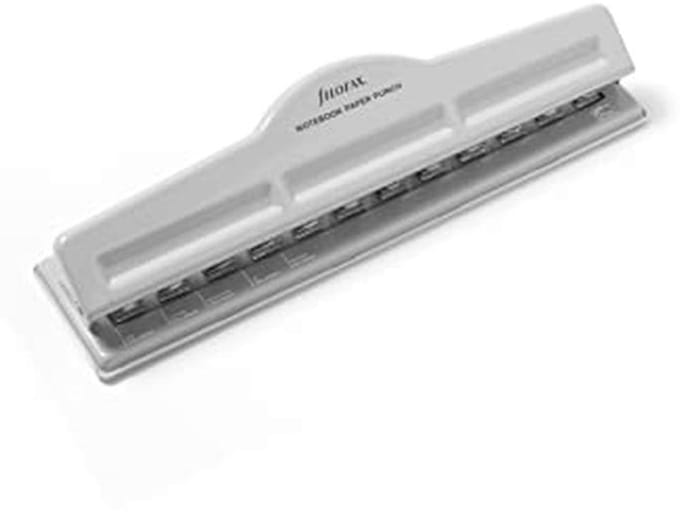 Papierperforator voor hervulbare notitieboeken